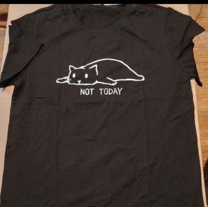 Cat shirt. Adult large